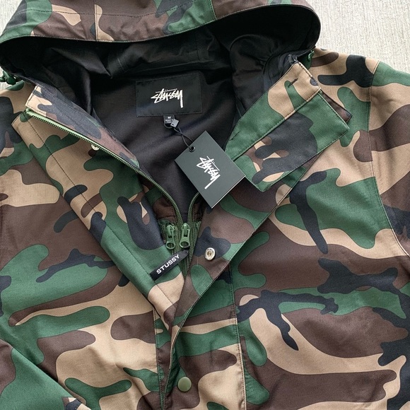 🔥🔥STUSSY - STUSSY SHELL HOODED JACKET🔥🔥 - Picture 9 of 15